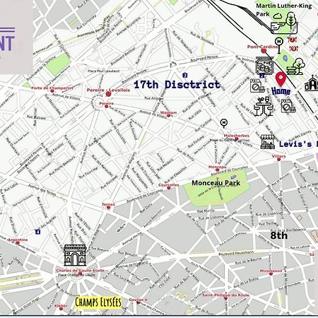Studio Moderne Au Coeur De Paris Batignolles מראה חיצוני תמונה